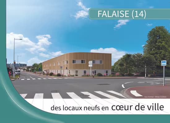 Locaux neufs pour professions médicales et paramédicales à falaise