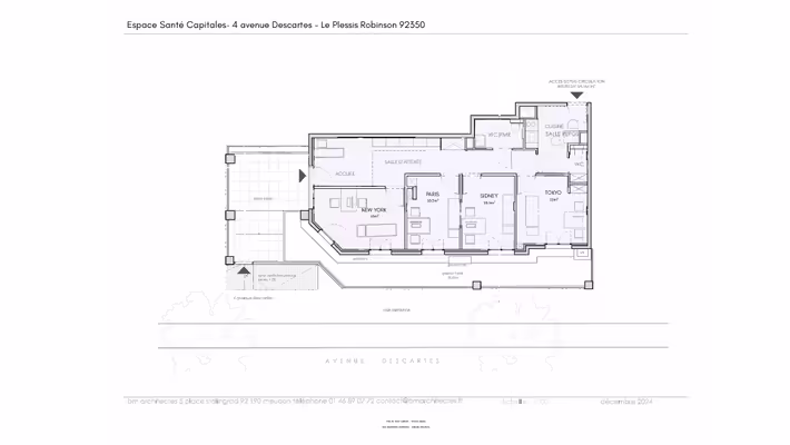 Bureaux de consultations 785 € / 14m²